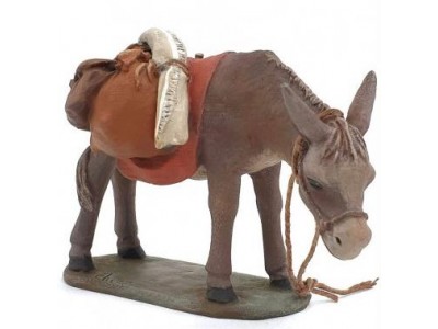 Esel bepackt, (Burda cargada), passend zu Figur 050195 und 050196